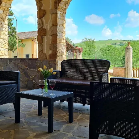 Val D'orcia Deluxe 3 Incantevole Casa Con Vista Sulle Colline, Wifi E Parcheggio 펜션 *