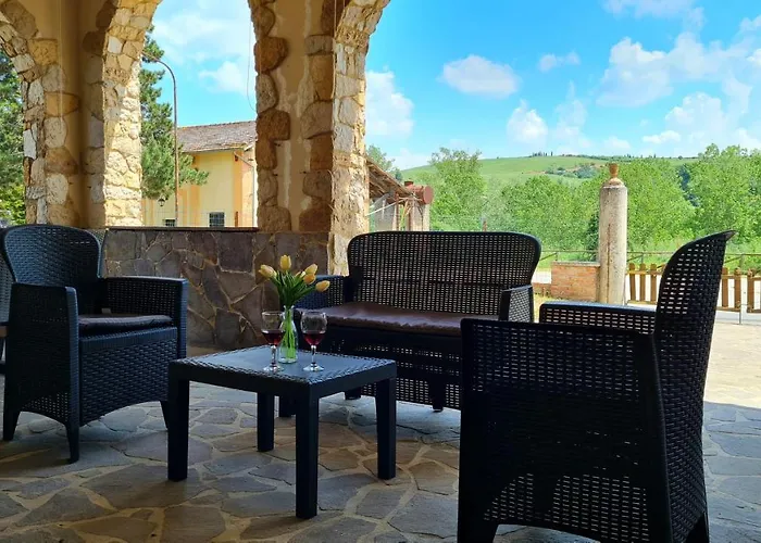 Val D'orcia Deluxe 3 Incantevole Casa Con Vista Sulle Colline, Wifi E Parcheggio בית נופש *