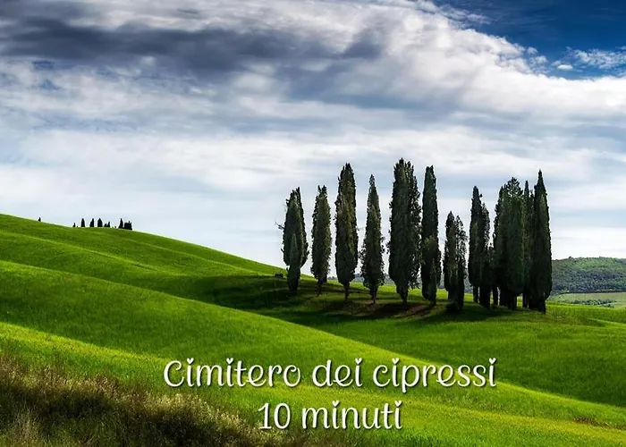 Val D'orcia Deluxe 3 Incantevole Casa Con Vista Sulle Colline, Wifi E Parcheggio