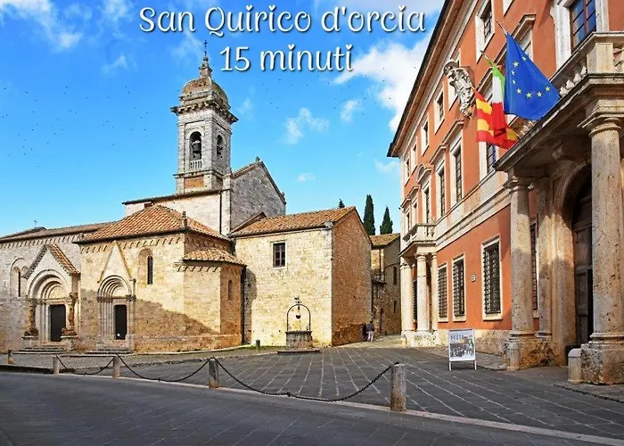 Val D'orcia Deluxe 3 Incantevole Casa Con Vista Sulle Colline, Wifi E Parcheggio *